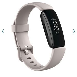 NWT Fitbit Inspire 2 STRAP/BAND Lunar White Sz S